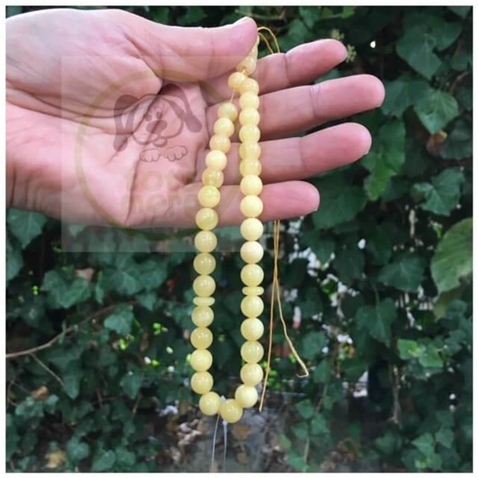 Limon Opak 33'lük Kehribar Tespih
