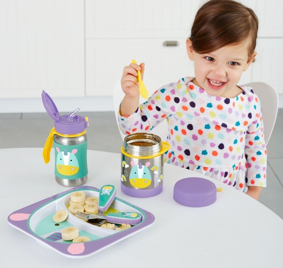 Skip Hop Pipetli Paslanmaz Çelik Suluk Unicorn