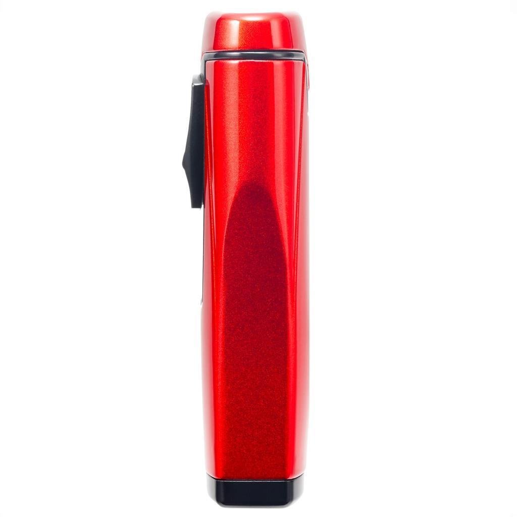 Colibri Monaco 3 Torch Pürmüz Metalik Kırmızı Puro Çakmağı