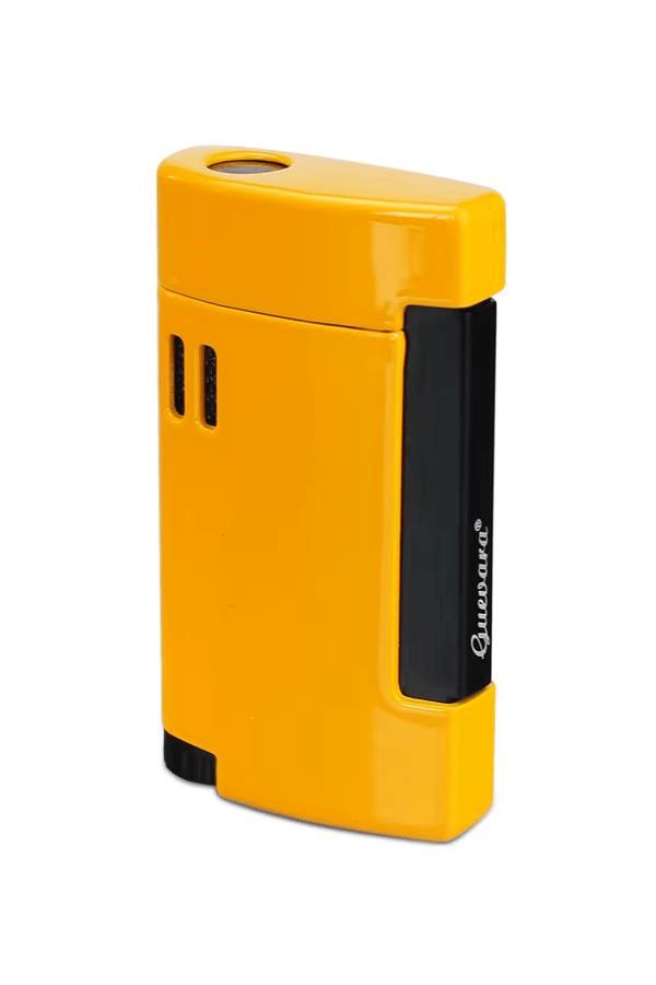 Guevara Tek Torch Pürmüz Sarı-Siyah Metal Puro Çakmağı