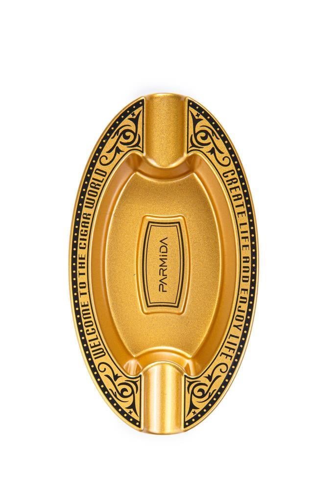 Parmida Rose Gold İşlemeli İkili Puro Küllüğü