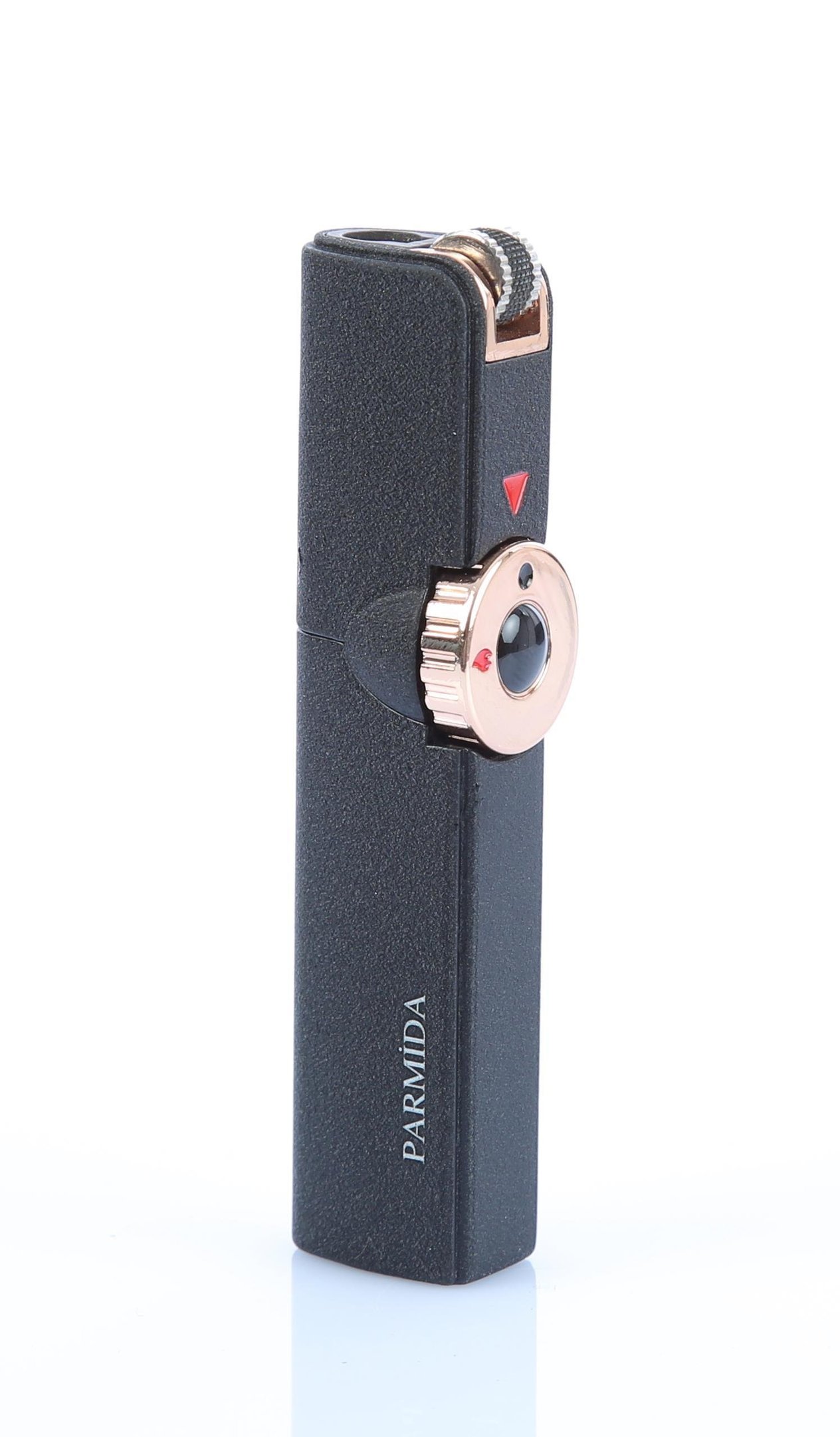 Parmida Tek Torch Pürmüz Mat Siyah Puro Çakmağı