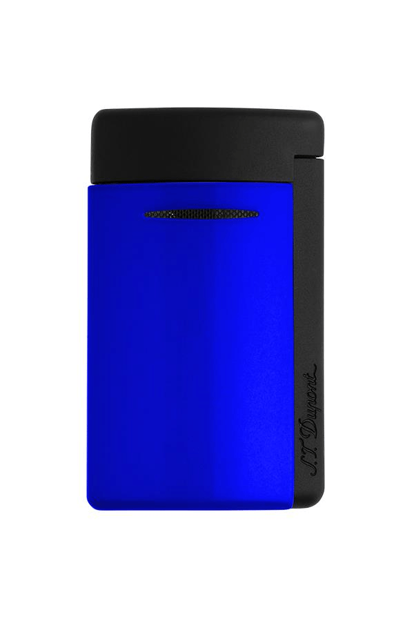 S.T. Dupont Minijet Lacquered Neon Mavi Puro Çakmağı 10871