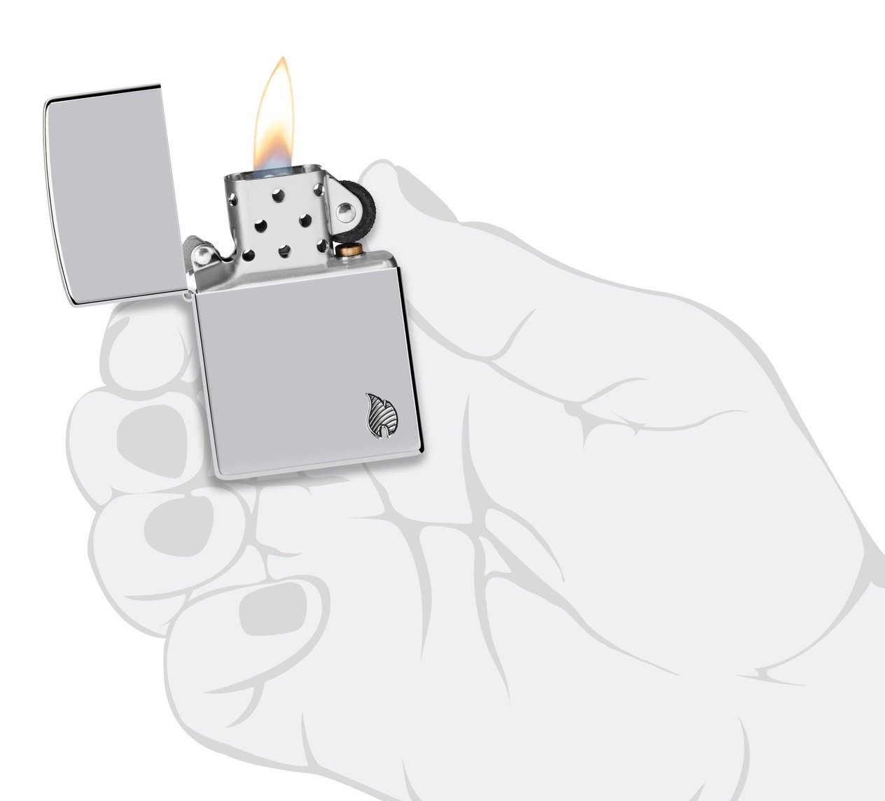 Zippo Çakmak 167 Armor Series Flame 46396-120977