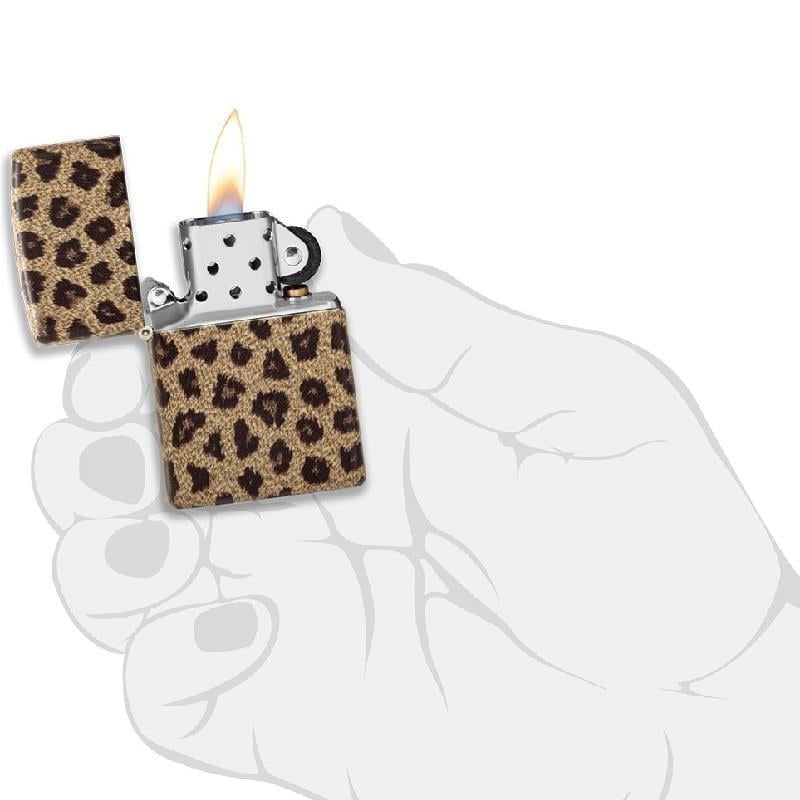 Zippo Çakmak 49352 Leopard Print Design 49352-087703