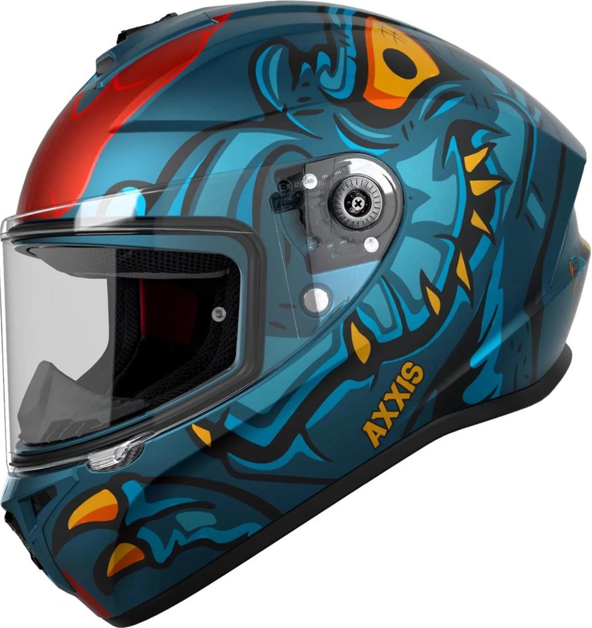 AXXIS DRAKEN S DINOTOON C7 MATTBLUE / L