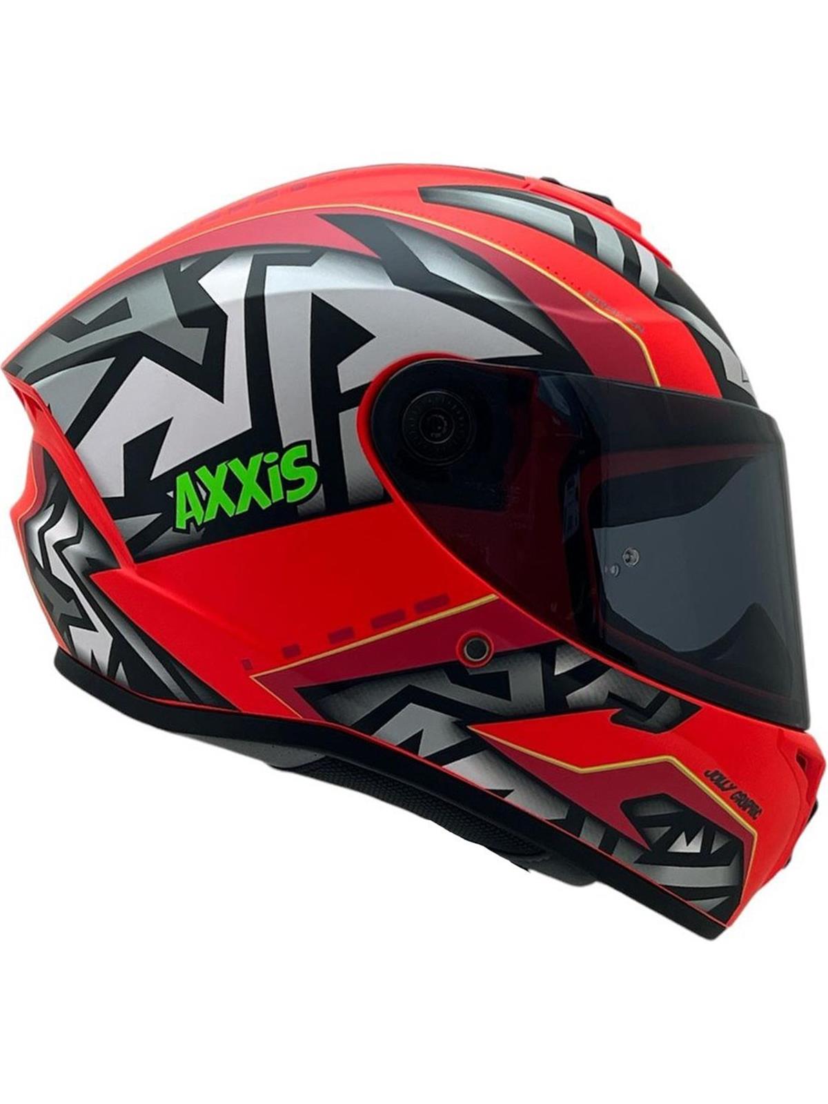 AXXIS DRAKEN S JOLLY C5 MATT RED /2XL