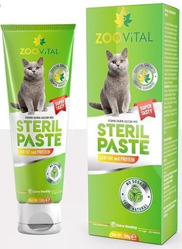Zoovital Sterilized Paste Kısır Kedi Malt Macunu 100 Gr