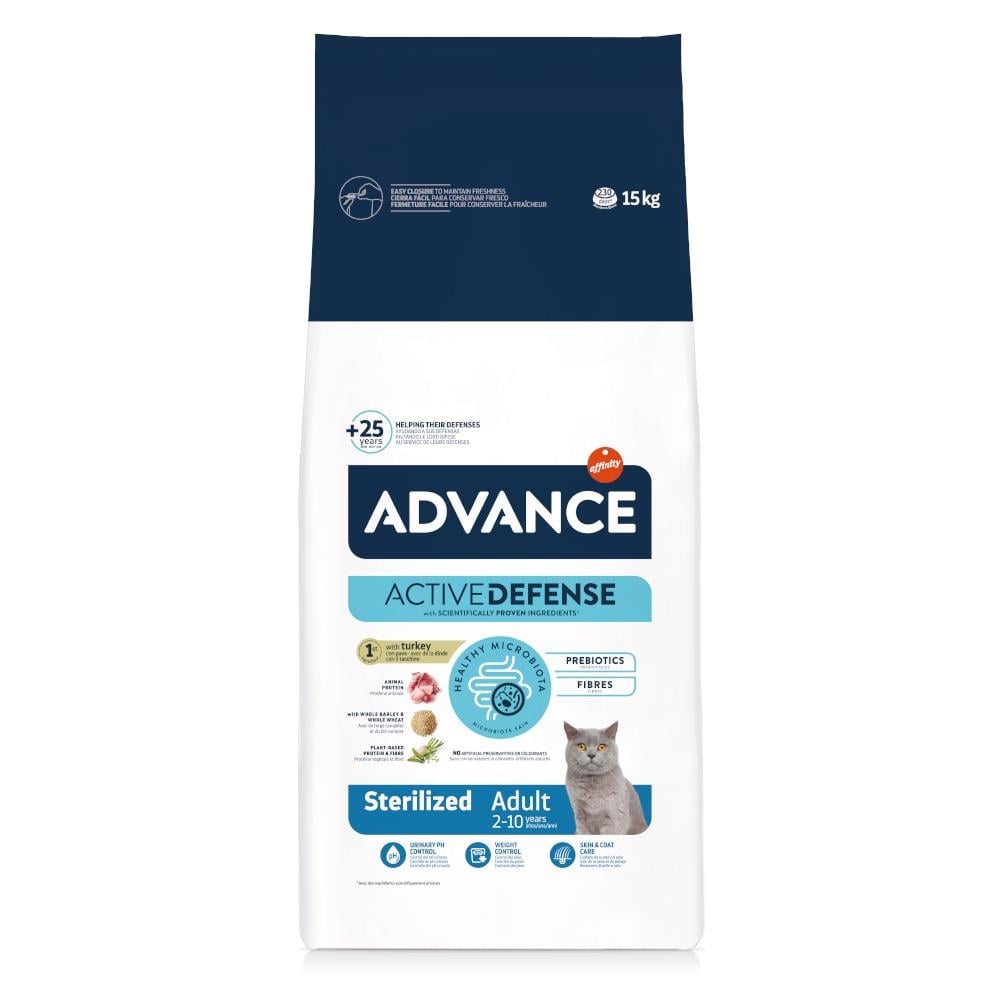 Advance Hindili Kısırlaştırılmış Kedi Maması 15kg