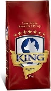 King Kuzu Etli Ve Pirinçli Yetişkin Köpek Maması 15 Kg