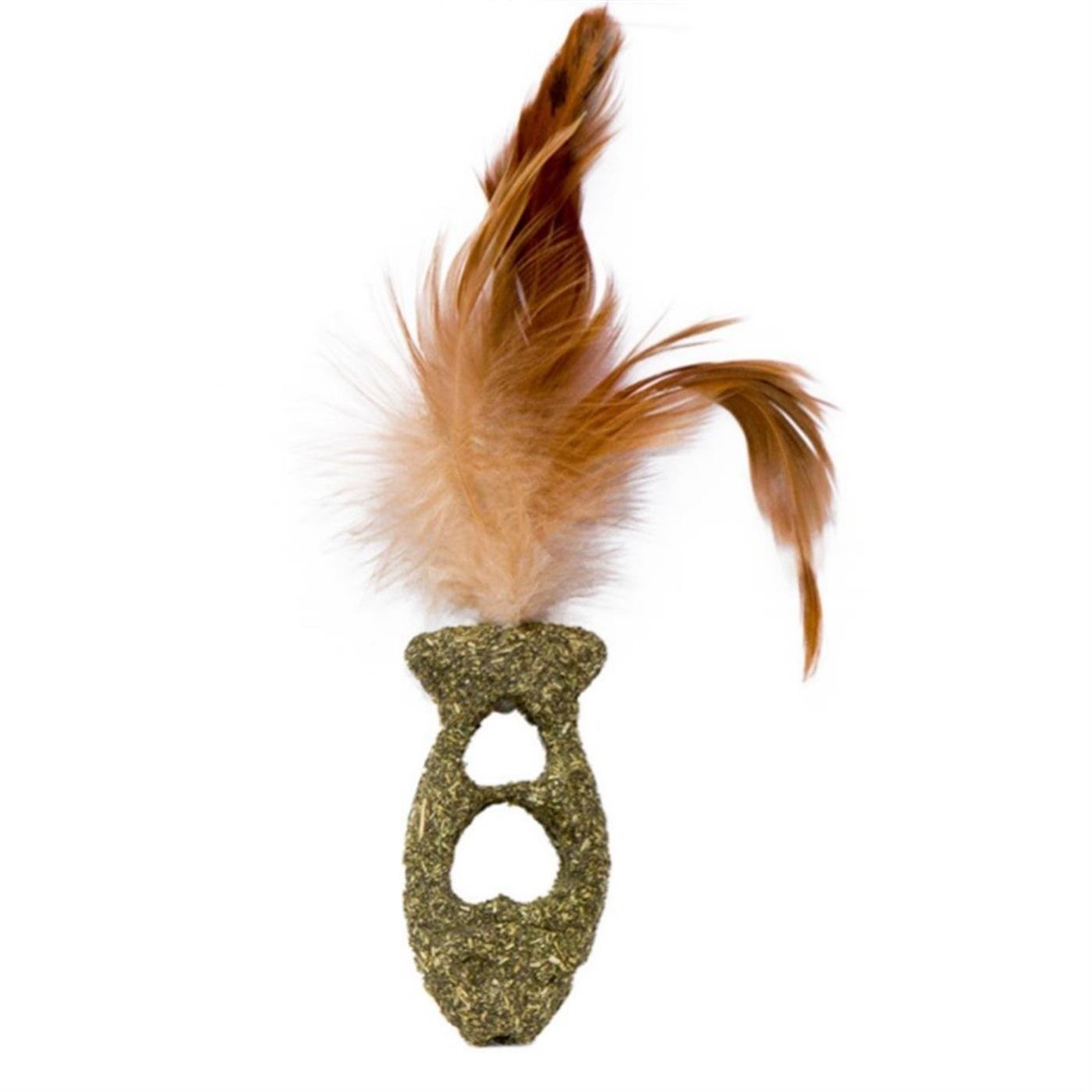 Eastland Balık Catnip Tüylü Kedi Oyuncağı 6,5x3,5 cm