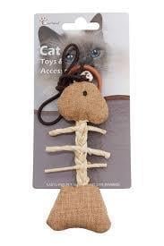 Eastland Peluş Kılçık Kedi Oyuncağı 11x4cm