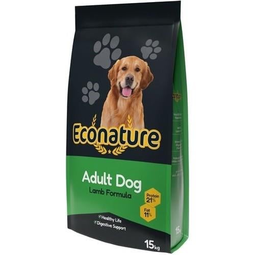 Econature Kuzu Etli Yetişkin Köpek Maması 15 kg