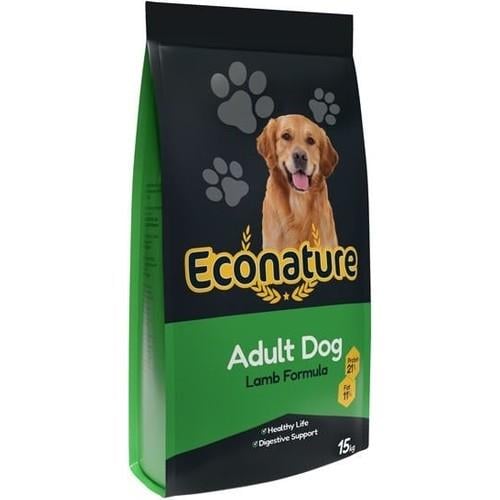 Econature Kuzu Etli Yetişkin Köpek Maması 15 kg