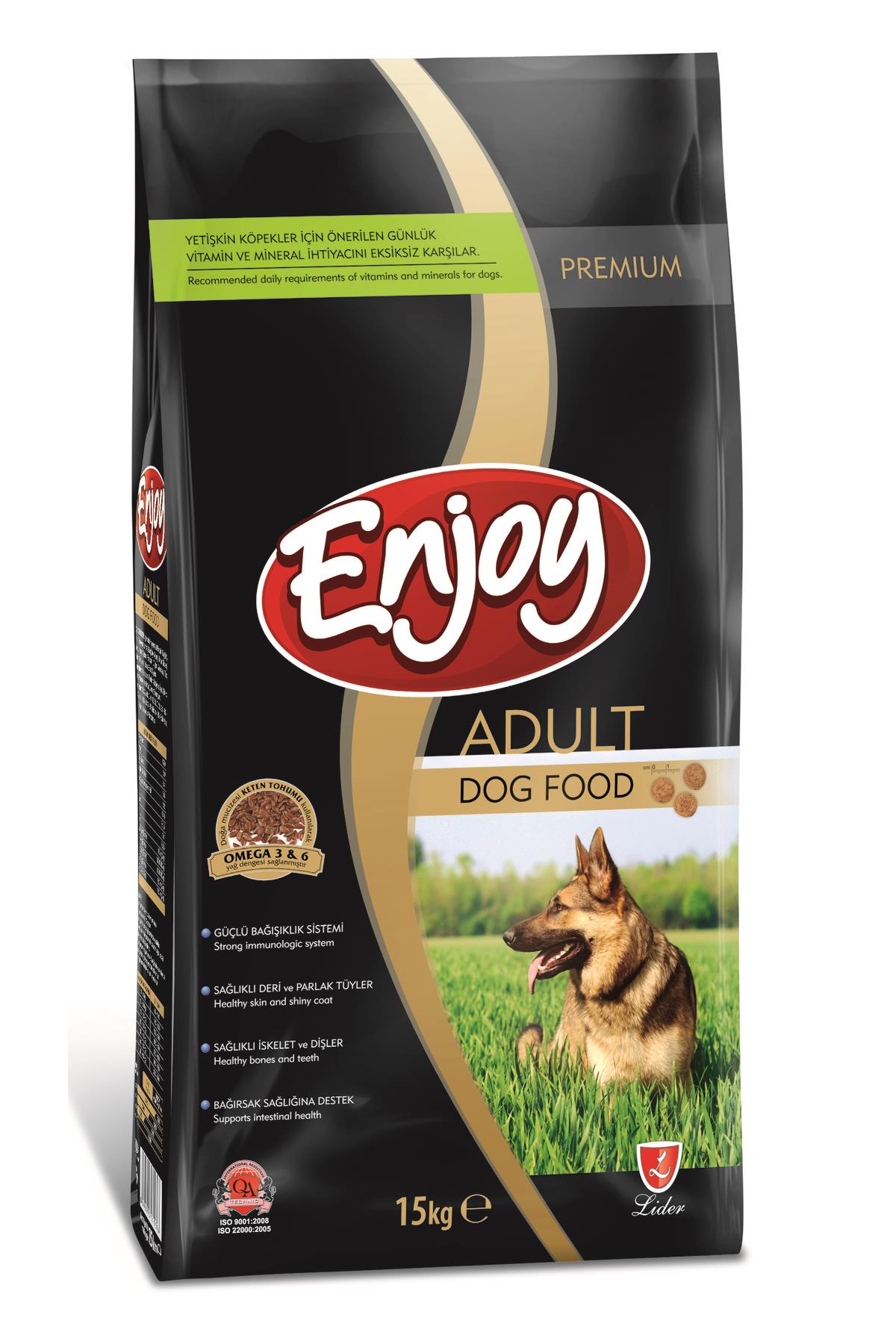 Enjoy Tavuklu Yetişkin Köpek Maması 15kg