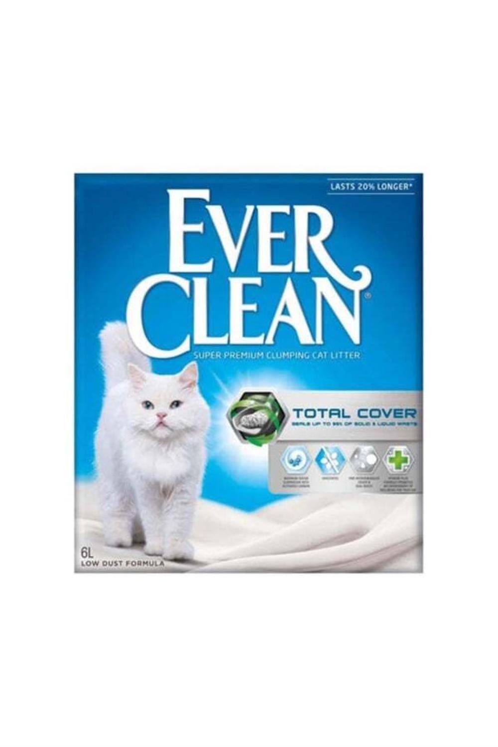 Ever Clean Total Cover Koku Önleyici Kedi Kumu 10lt