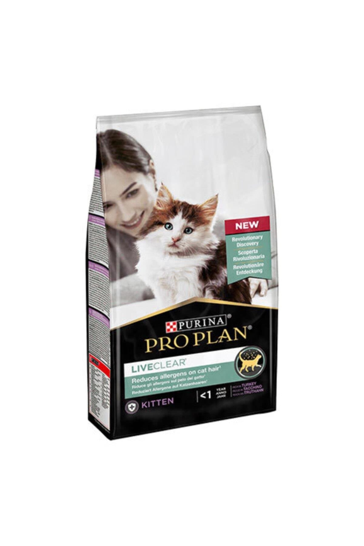 Pro Plan LiveClear Hindili Alerjen Azaltan Yavru Kedi Maması 1,4kg