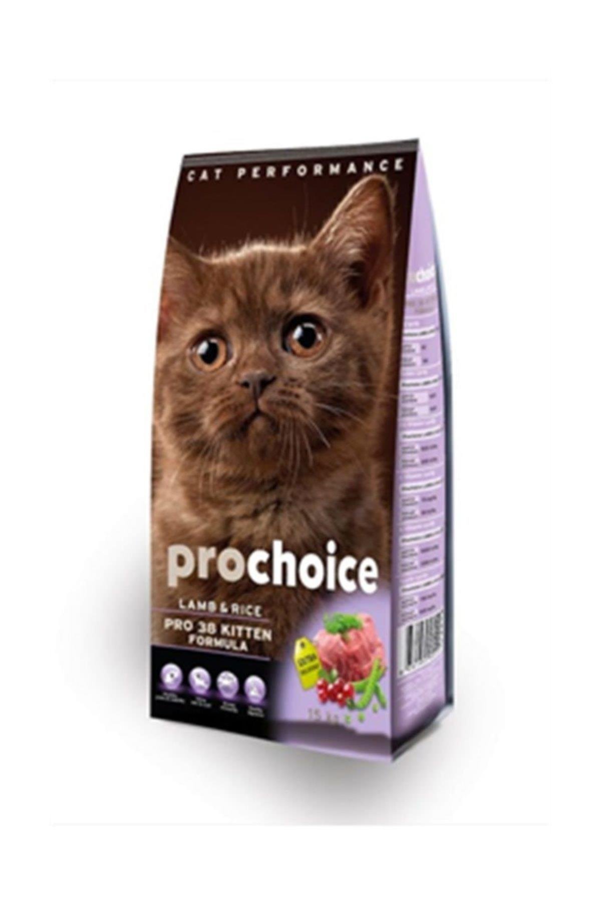 ProChoice 38 HypoAllergenic Kuzulu ve Pirinçli Düşük Tahıllı Yavru Kedi Maması 15kg