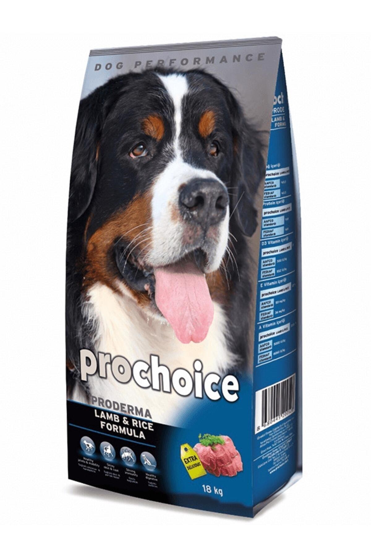 ProChoice Proderma Kuzu Etli Yetişkin Köpek Maması 18kg