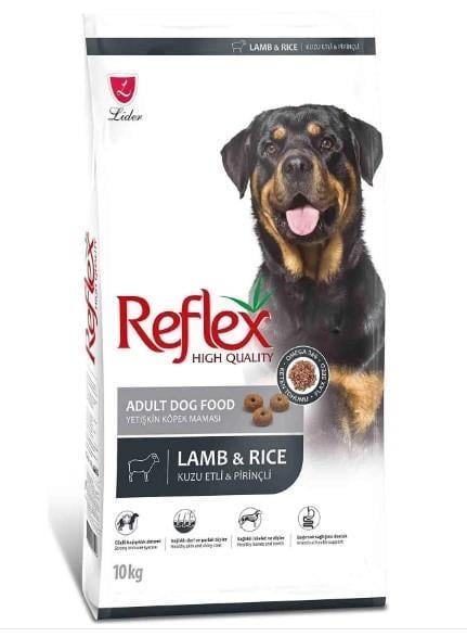 Reflex Kuzu Etli ve Pirinçli Yetişkin Köpek Maması 10 Kg