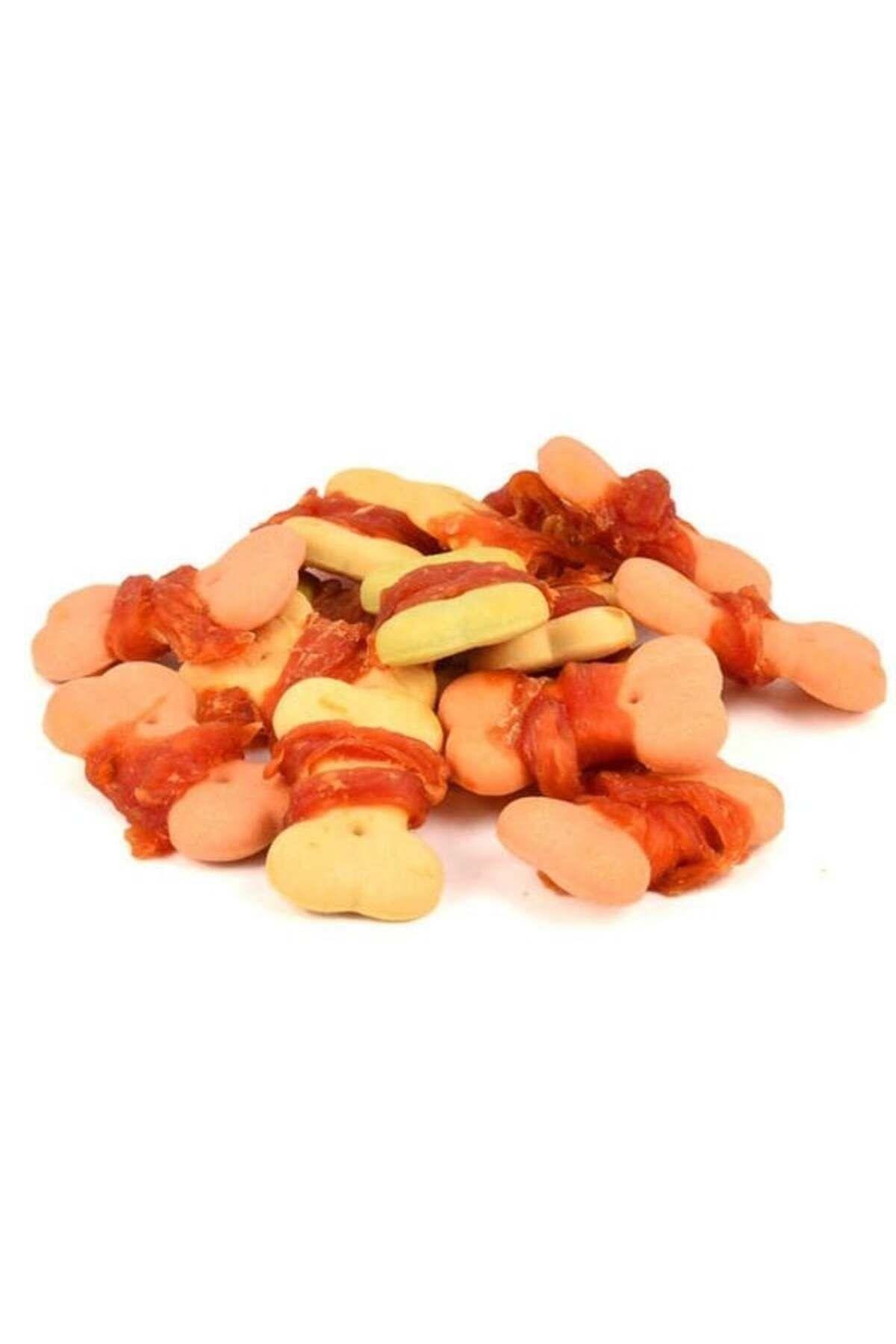 Wanpy Bisküvi Üzeri Tavuk Sargılı Köpek Ödülü 100gr