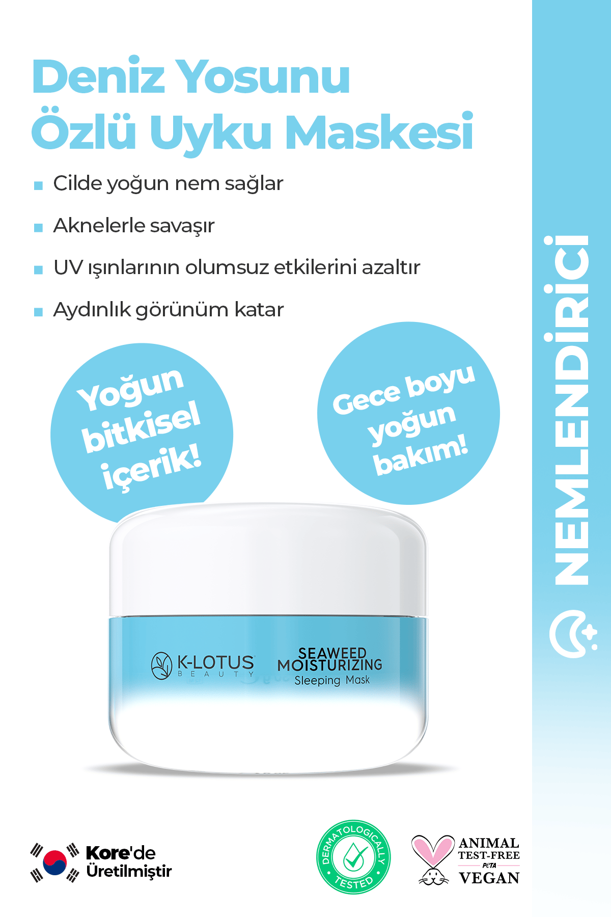Cilt bakım seti 3.lü maske