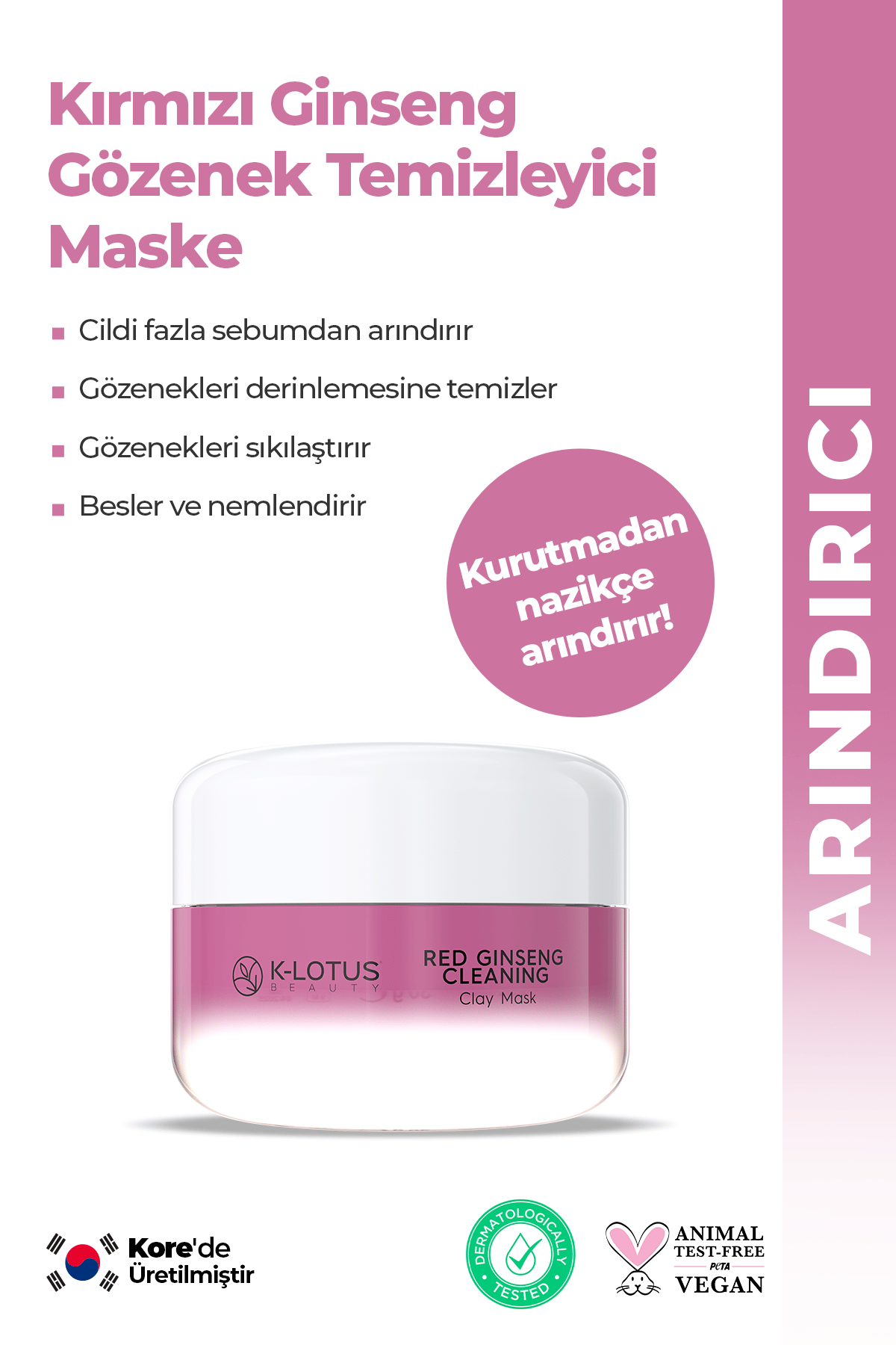 Cilt bakım seti 3.lü maske