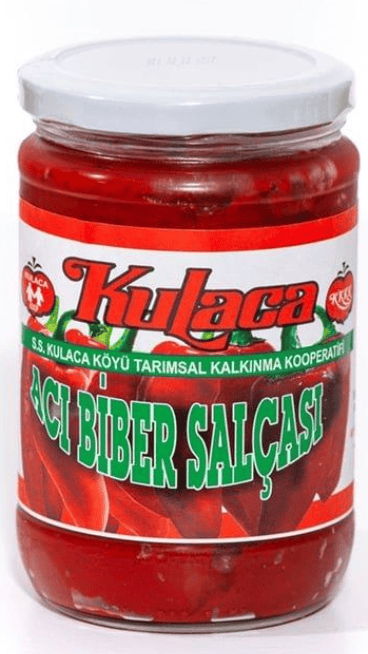 KULACA ACI BİBER SALÇASI (700 GR)