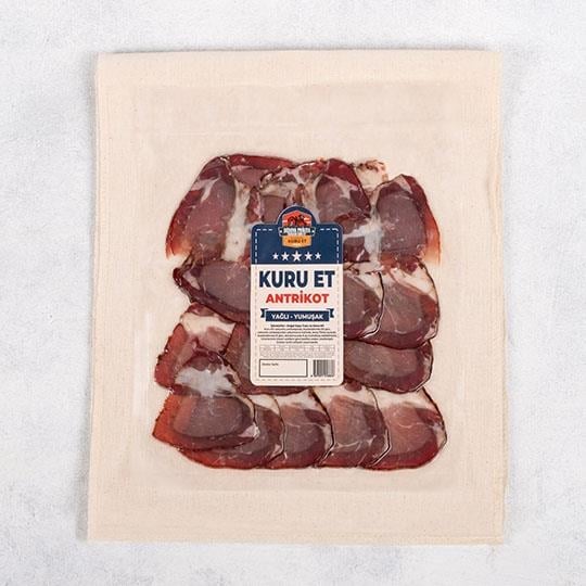 100 Paket - 70Gr Dilimli Toptan Kuru Et Paketi
