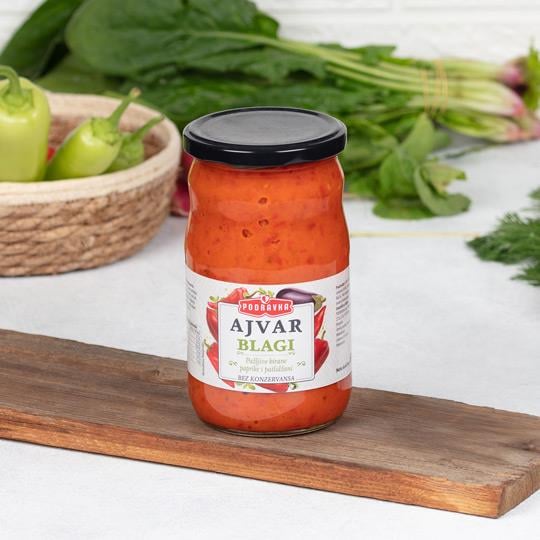Ajvar 690gr Hafif