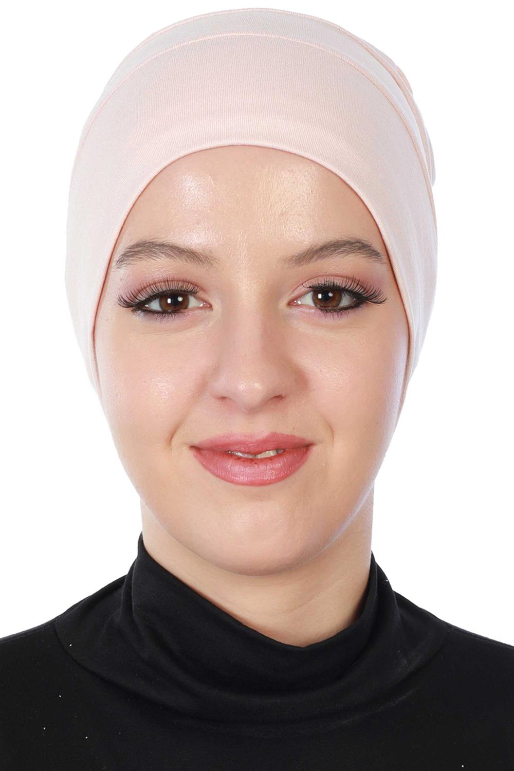 Bere Model Tesettür Bone Pudra
