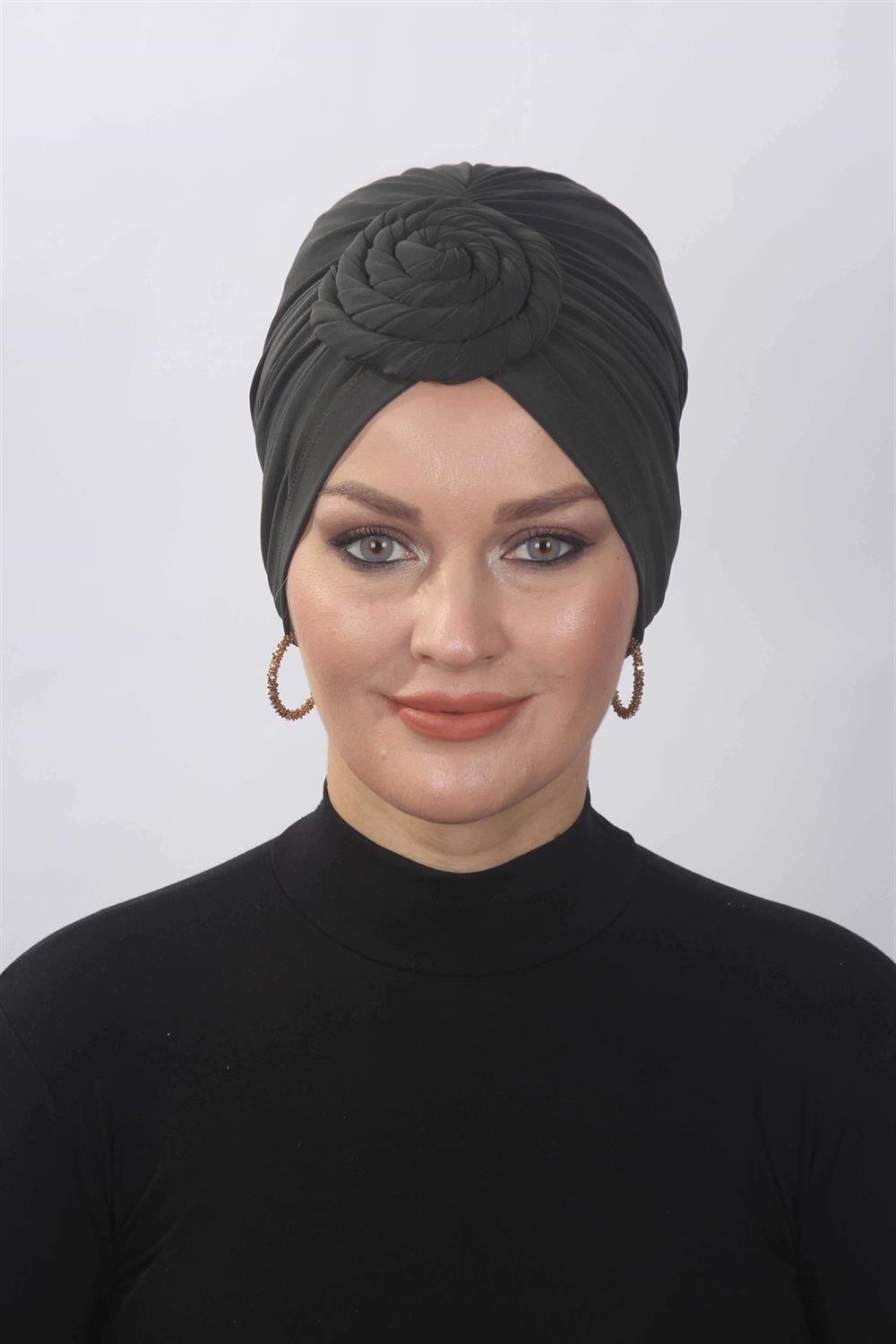 Dolama Hazır Bone  Haki