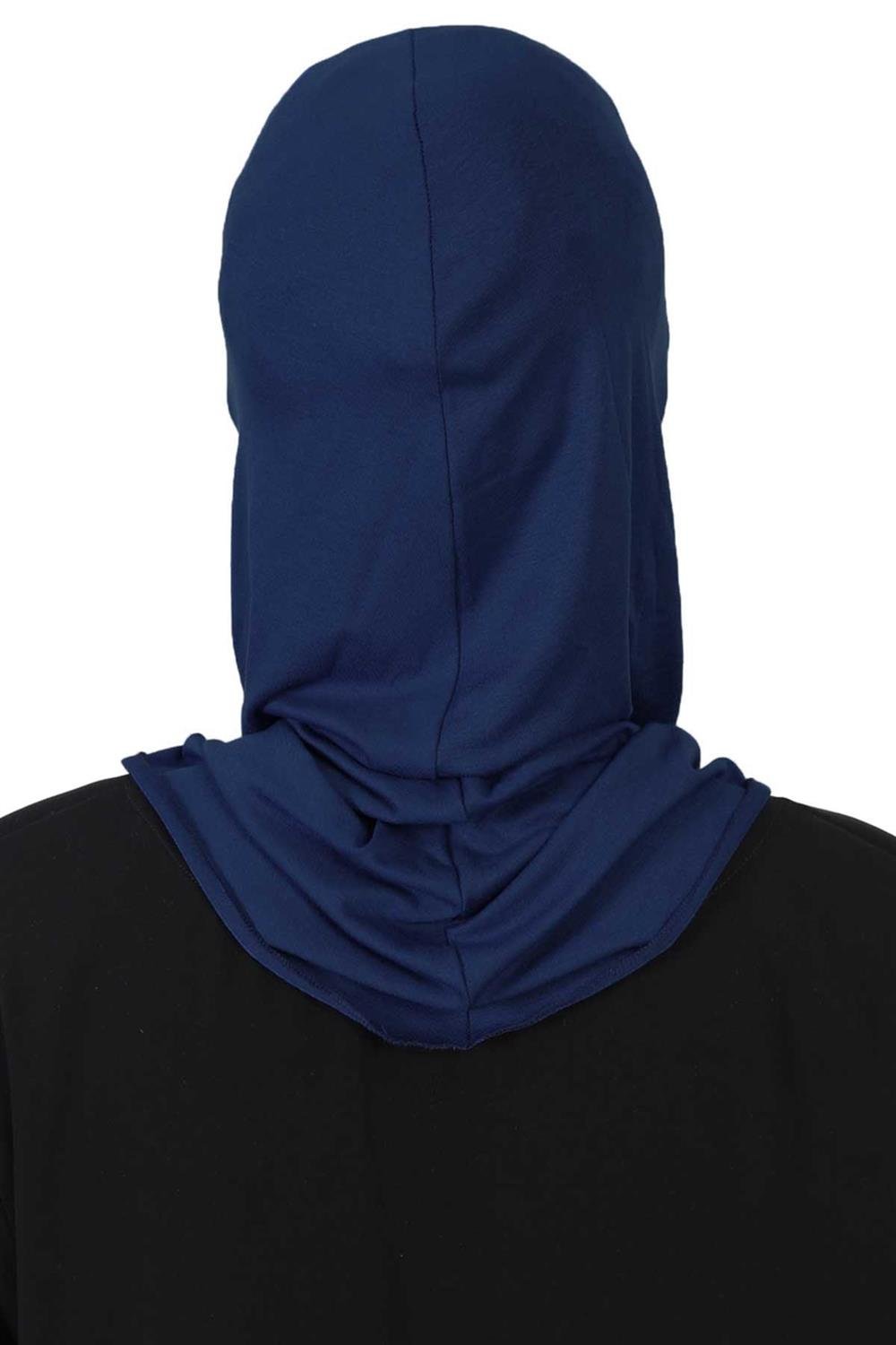 Maskeli Penye Bone Lacivert