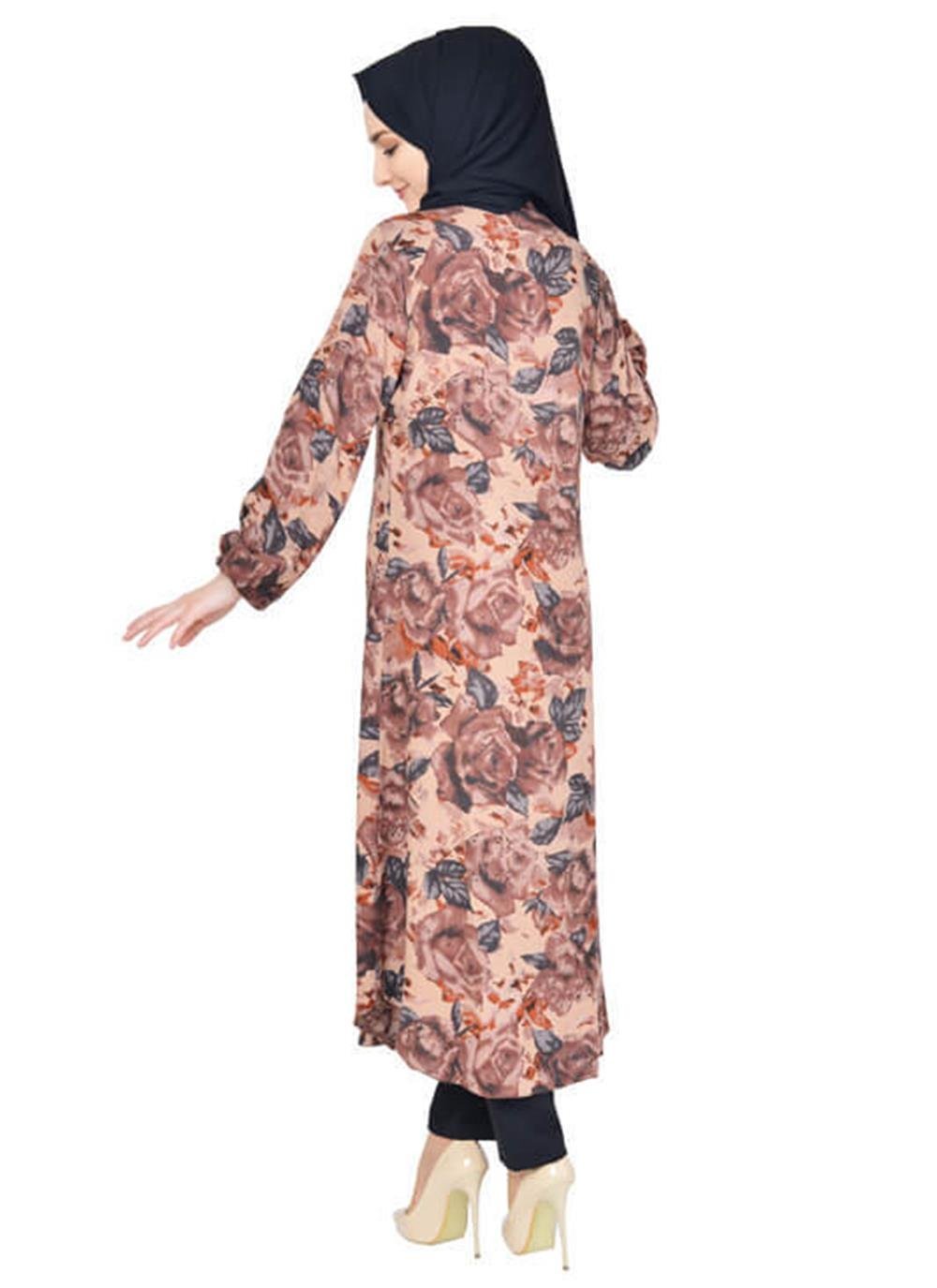 Moda Çizgi Desenli Tunik