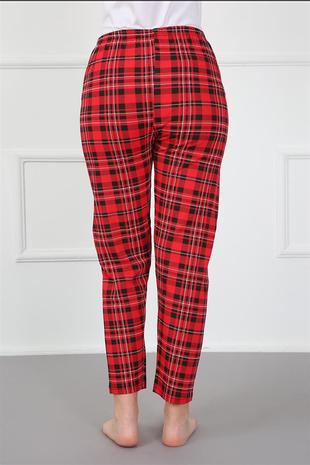 Moda Çizgi Kadın Alt Pijama