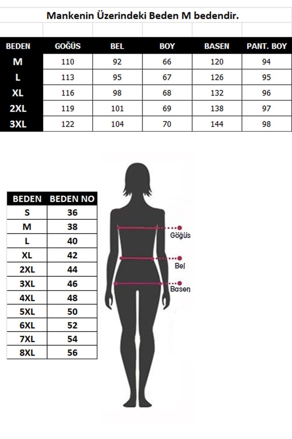 Moda Çizgi Kadın Penye Pijama