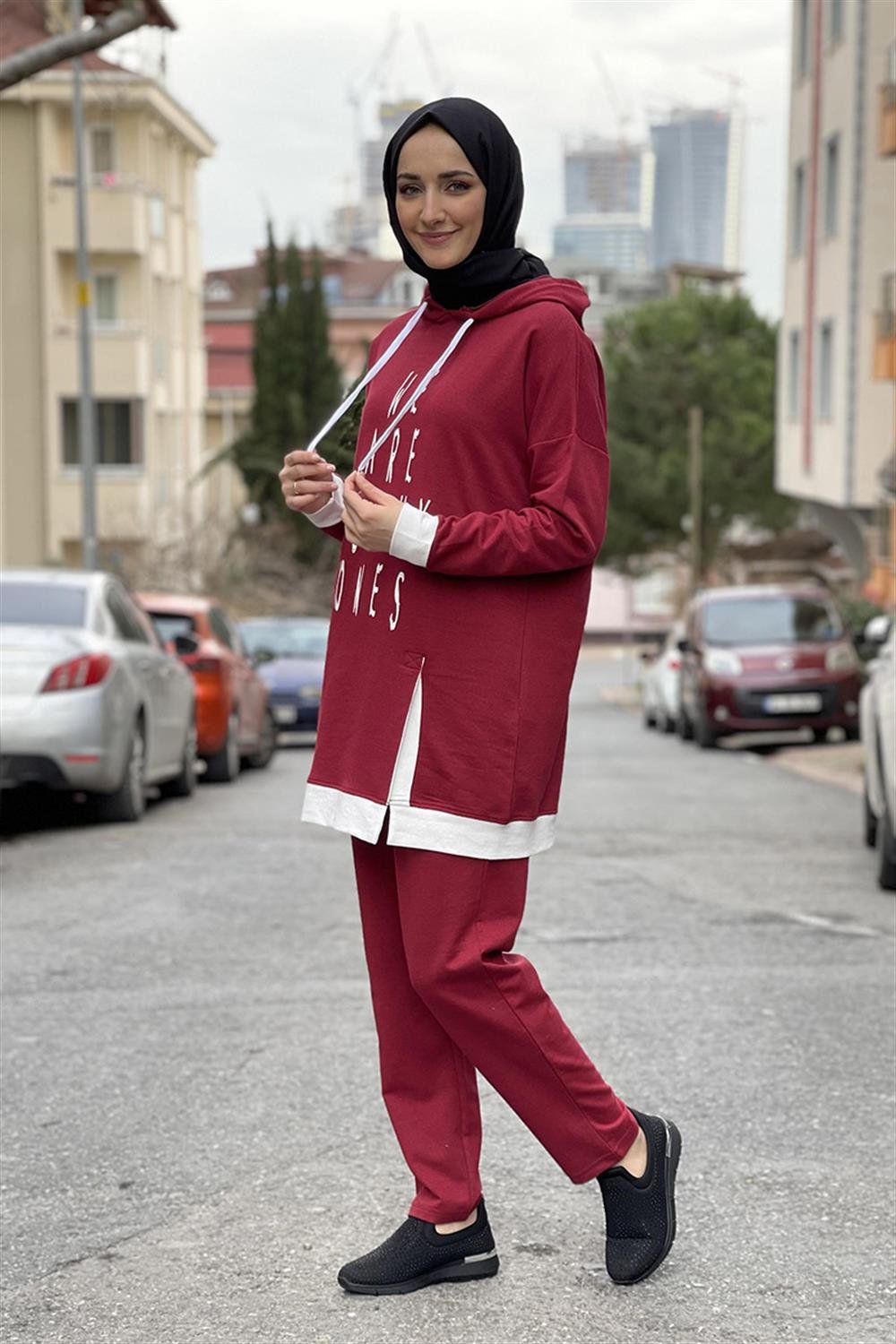 Moda Çizgi Tesettür Takım
