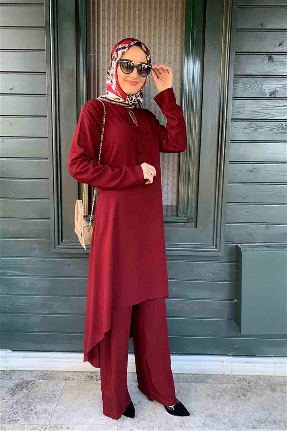 Moda Çizgi Tesettür Takım