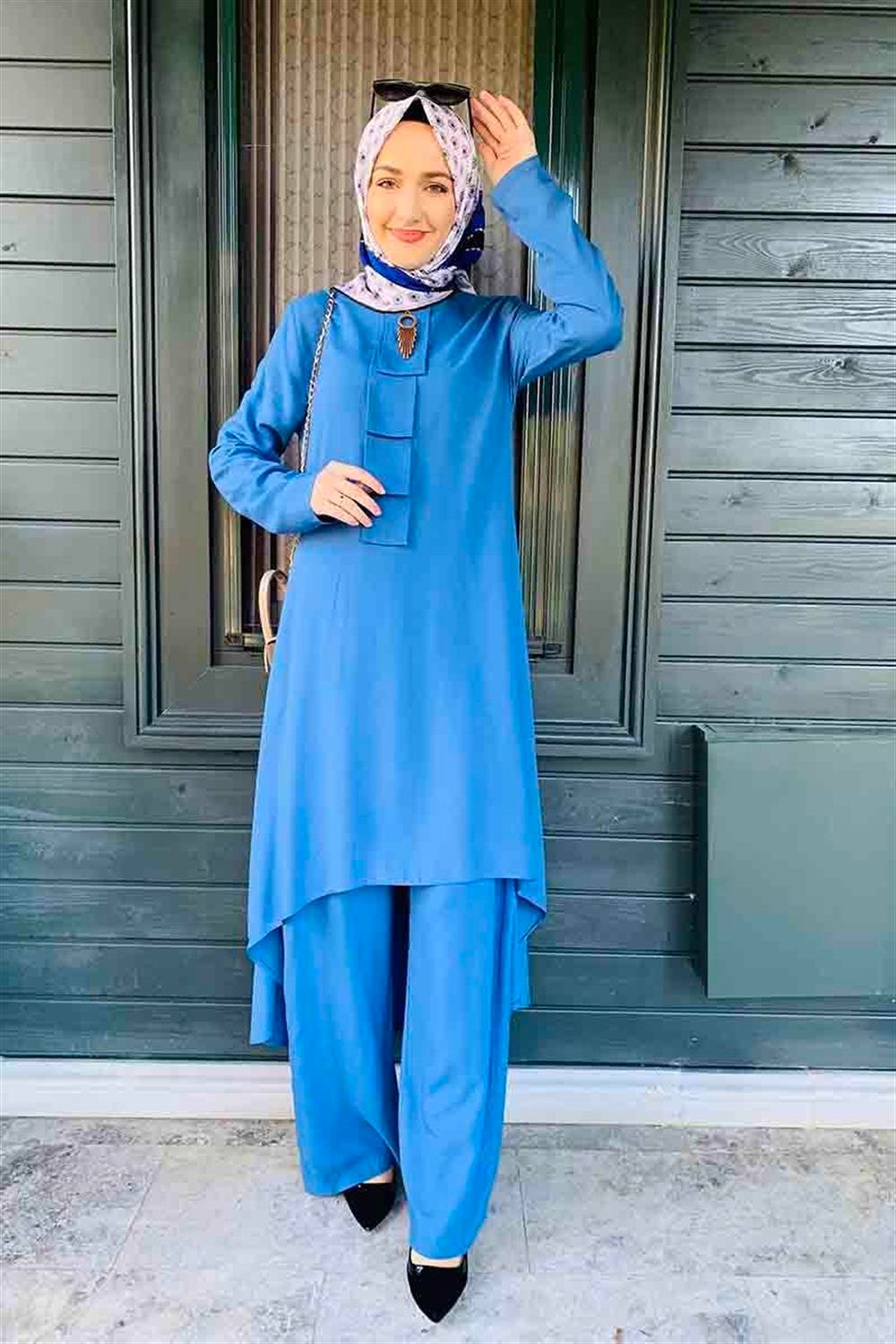 Moda Çizgi Tesettür Takım
