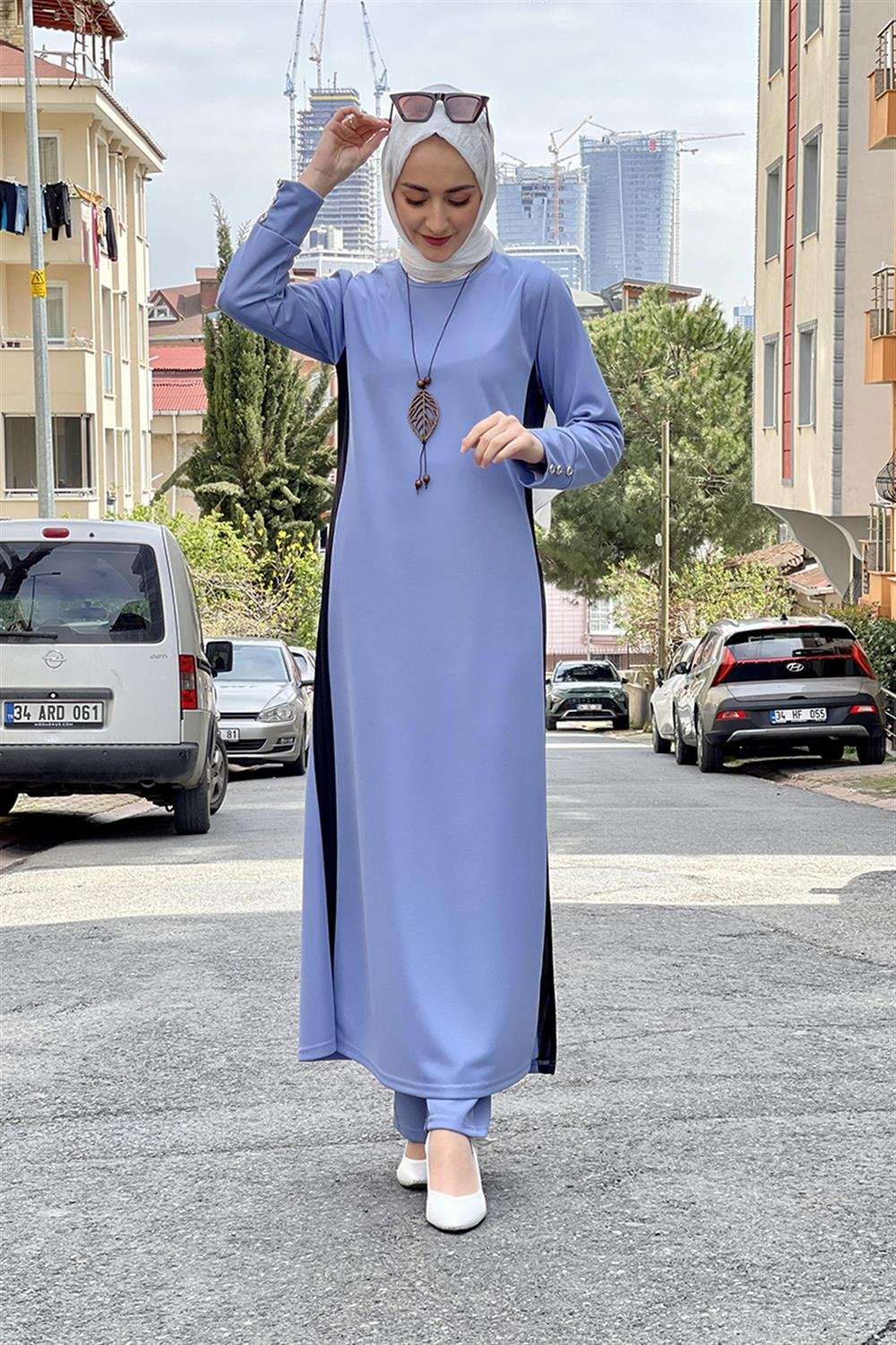 Moda Çizgi Tesettür Takım