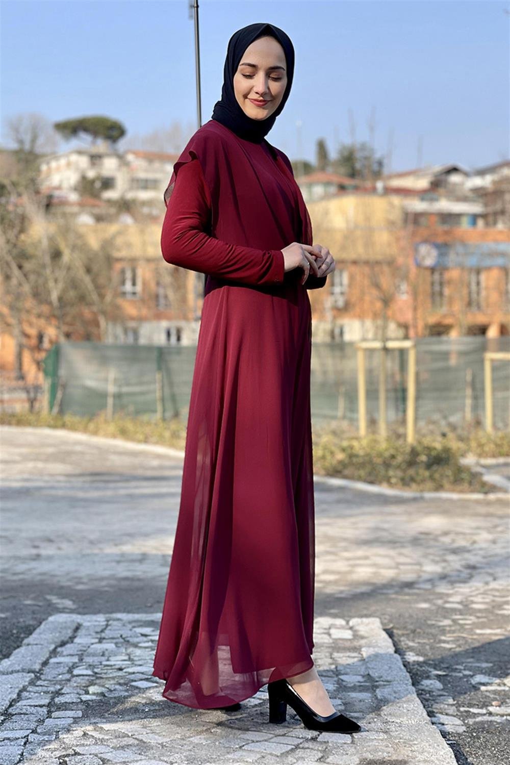 Moda Çizgi Tesettür Tulum