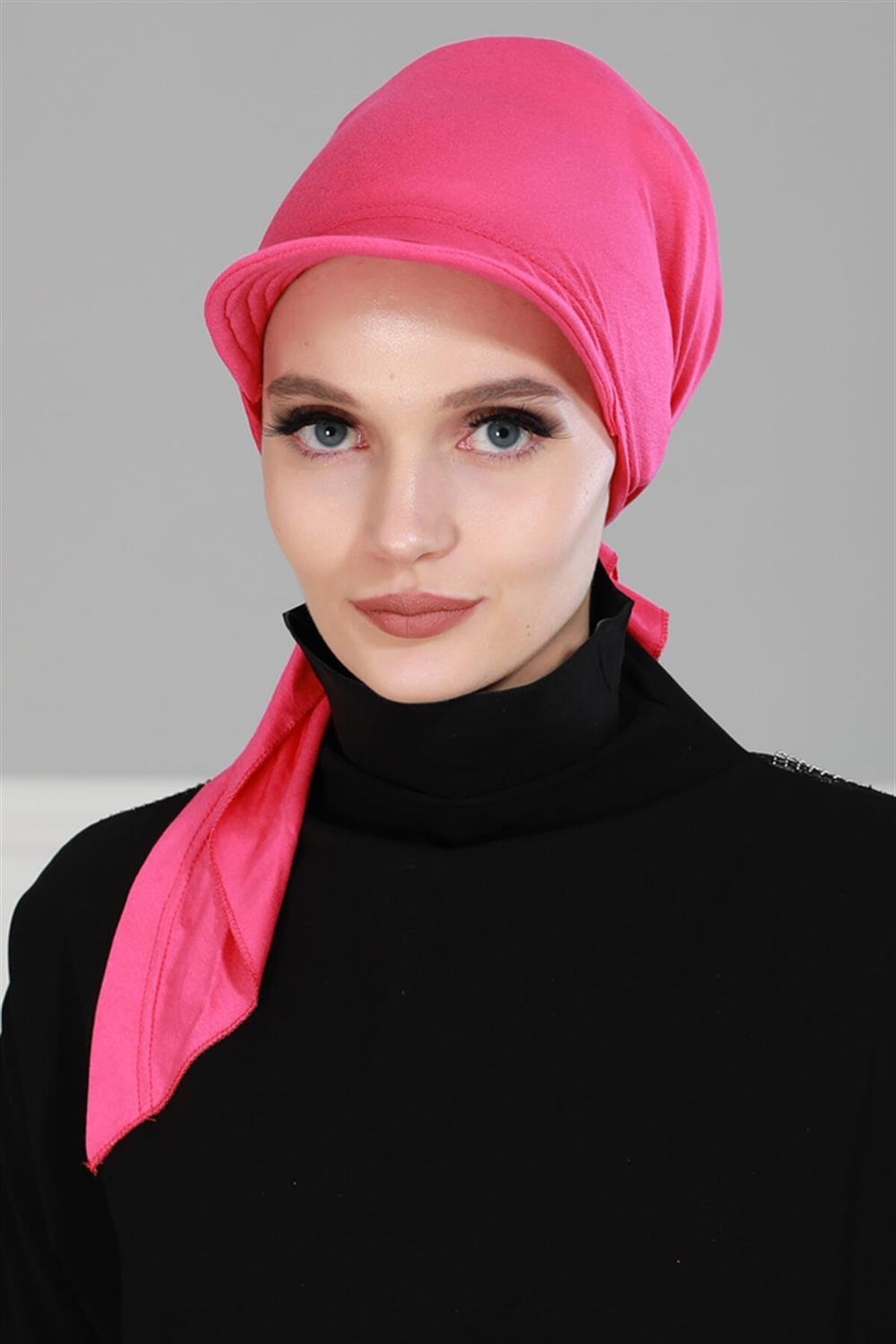 Siperlikli Bandana Fuşya