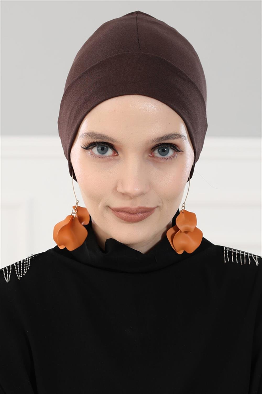 Takçık Penye Bone Kahve