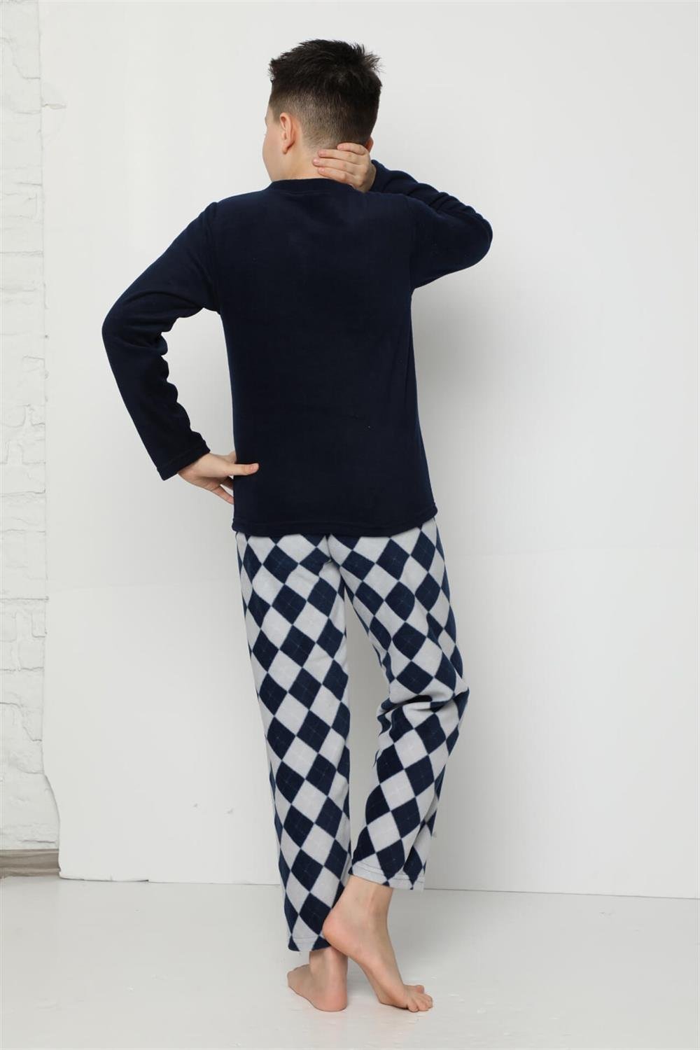 WelSoft Polar Erkek Çocuk Pijama Takımı 4531