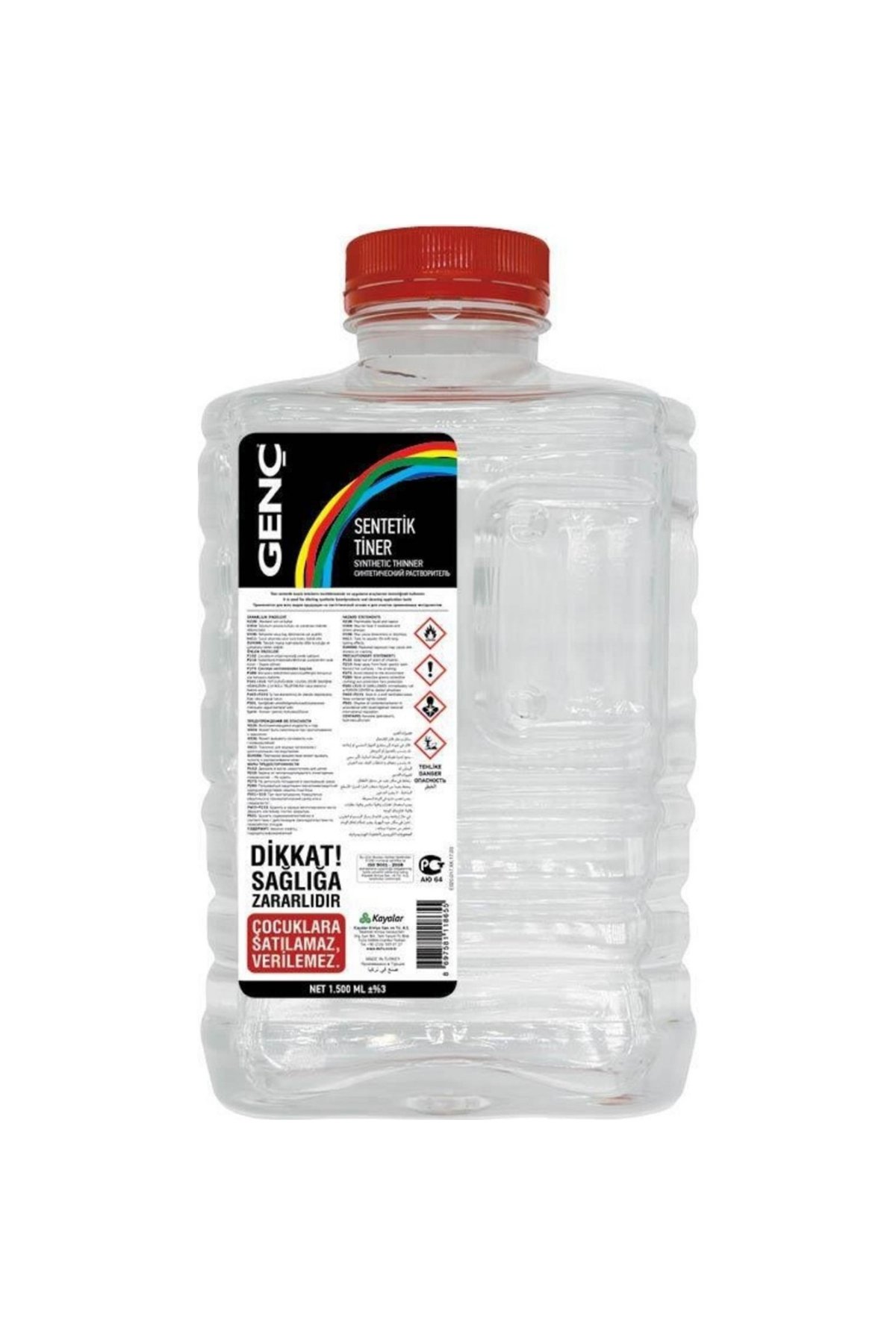 GENÇ SENTETİK TİNER 2,5 LT.