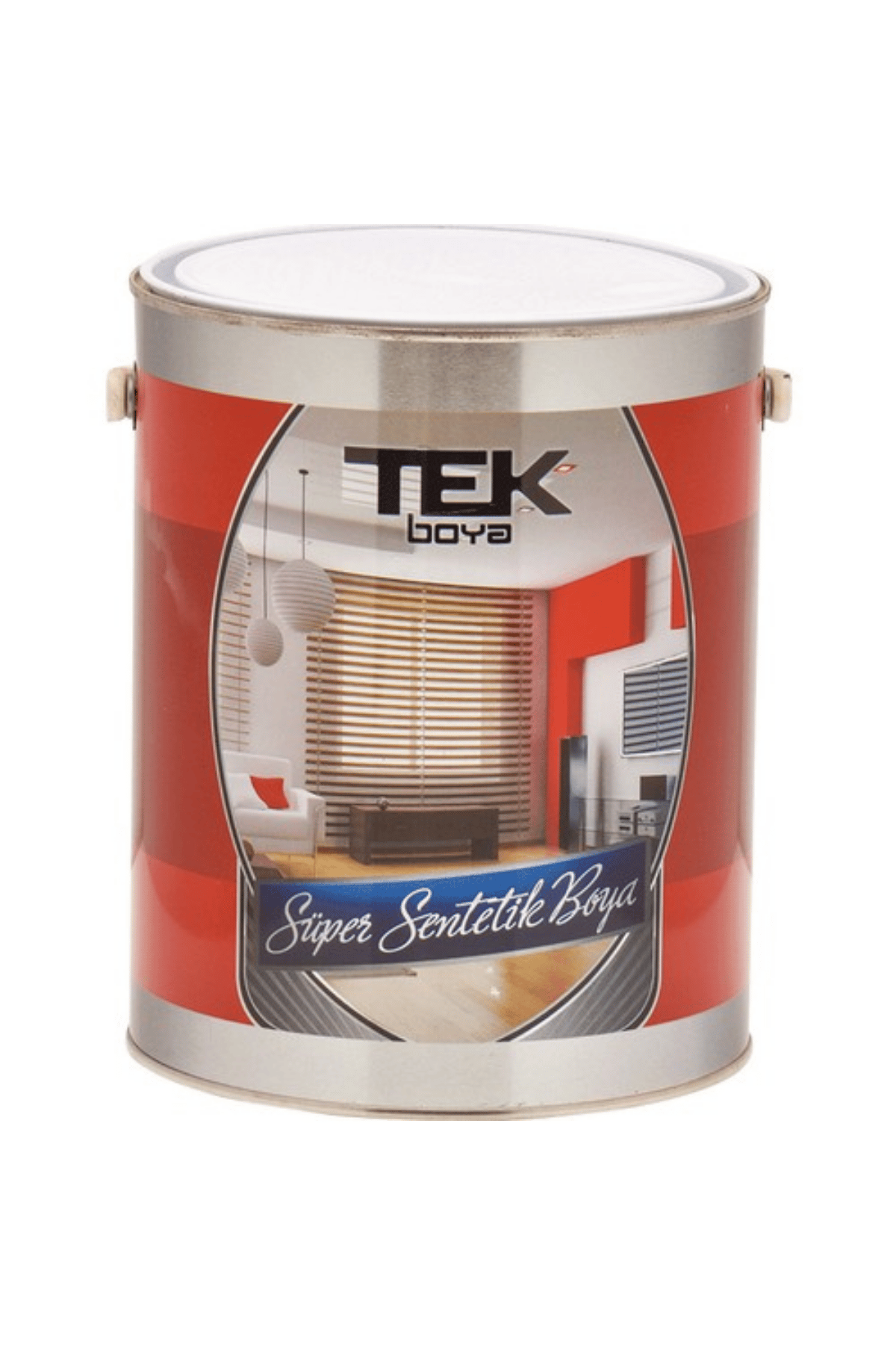 TEK SÜPER LÜKS SENTETİK YAĞLI BOYA BEYAZ 2,5Lt