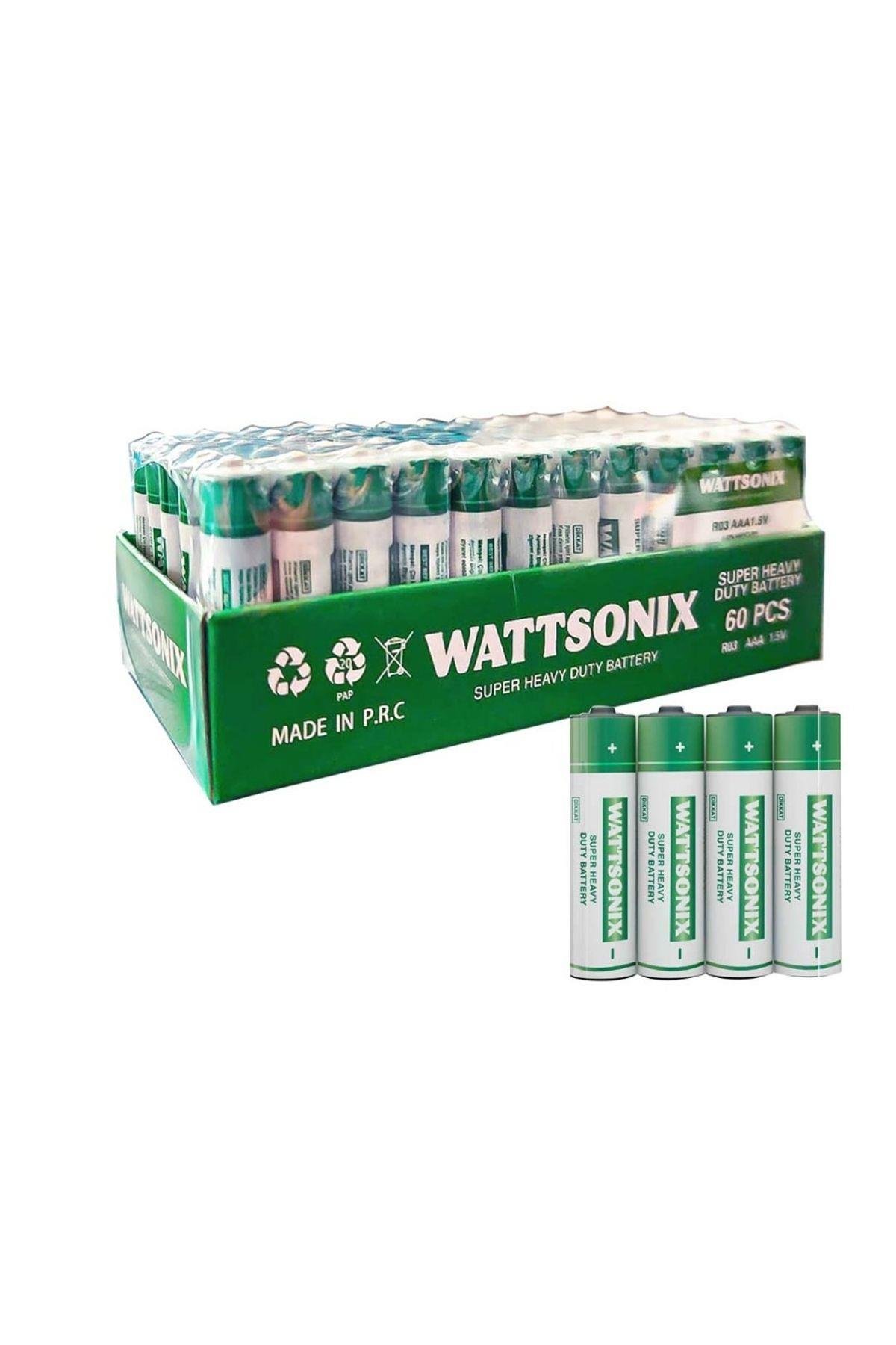 WATTSONİX İNCE PİL 4 LÜ