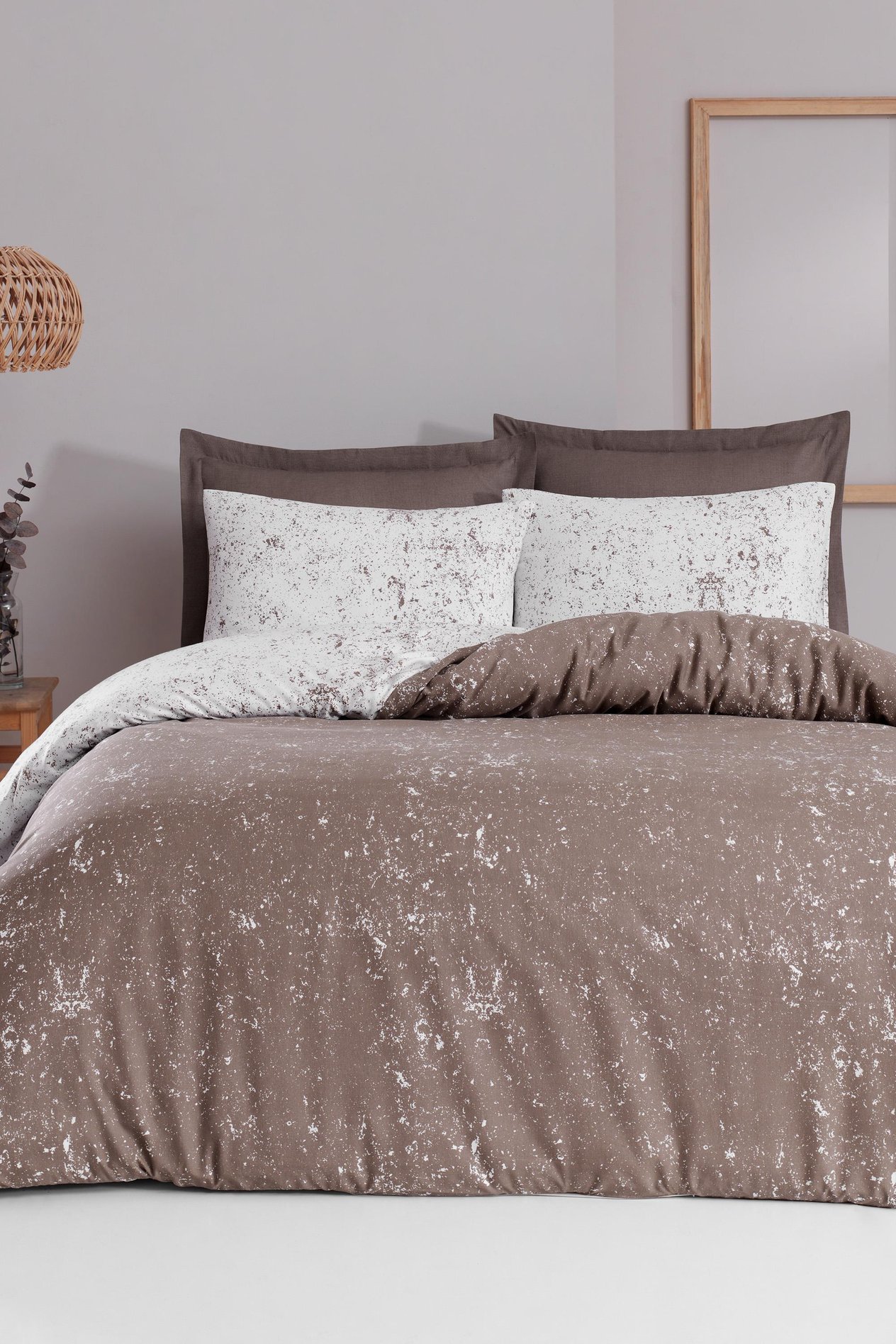 Soul Wood Çift Kişilik Luxart Nevresim Takımı