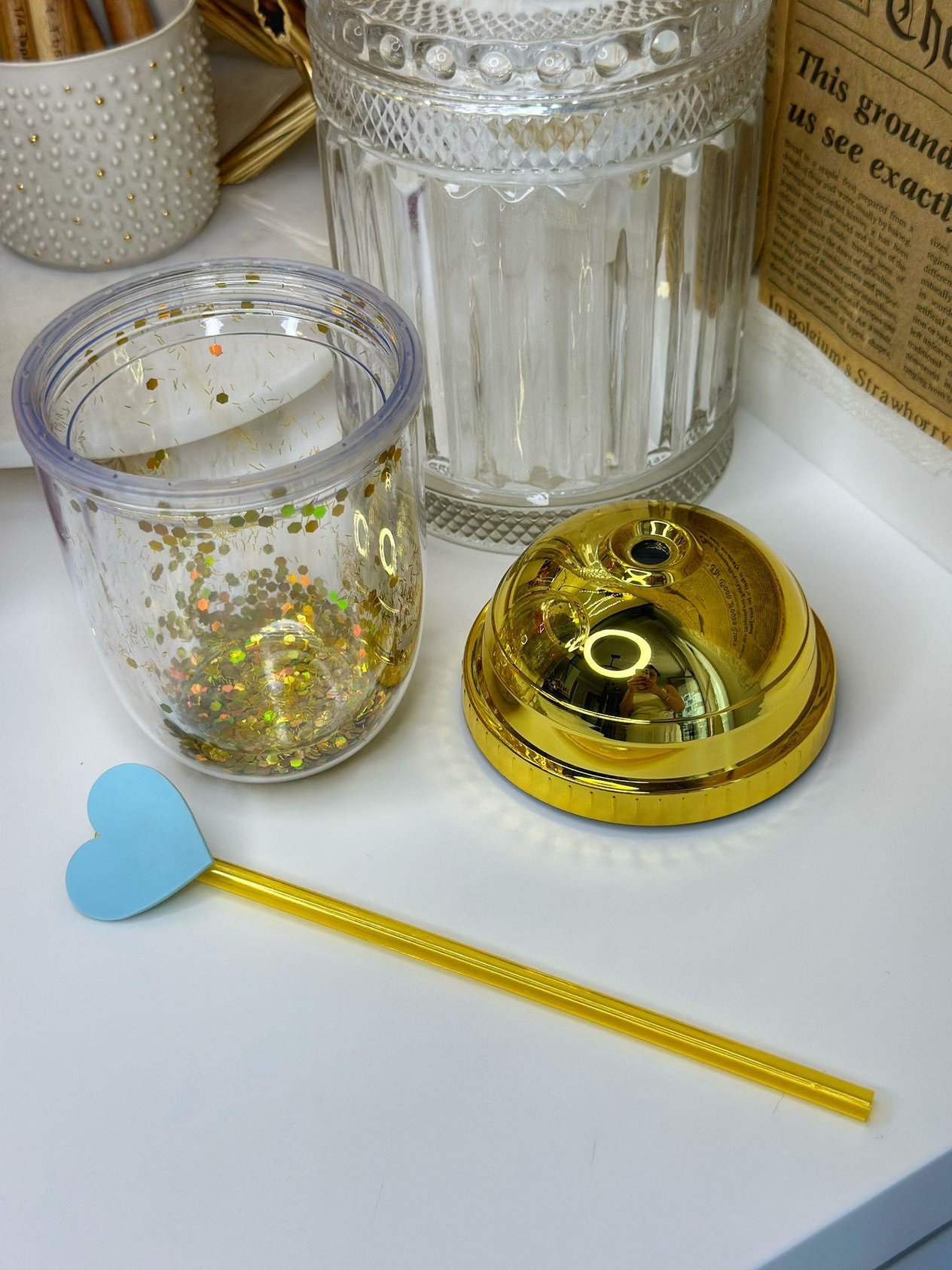 Gold Kalpli Pipetli Suluk