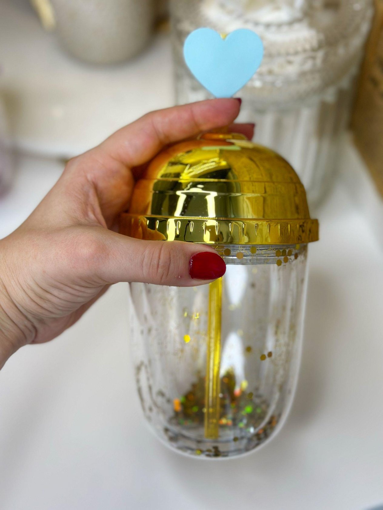 Gold Kalpli Pipetli Suluk